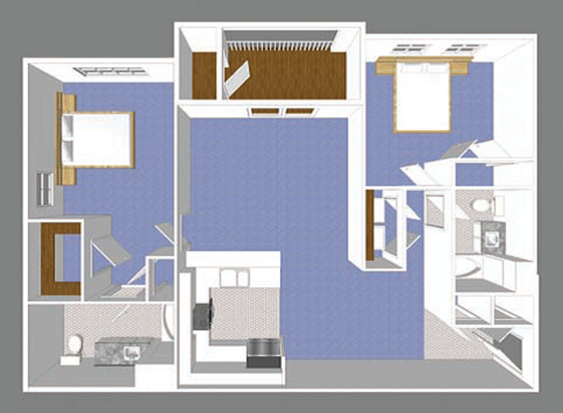 Floor Plans of Lexington Village in Nanticoke, PA